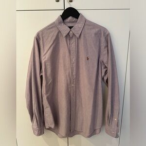 Ralph Lauren size large men’s oxford in light purple